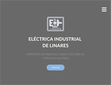 Tablet Screenshot of electricaindustrial.com